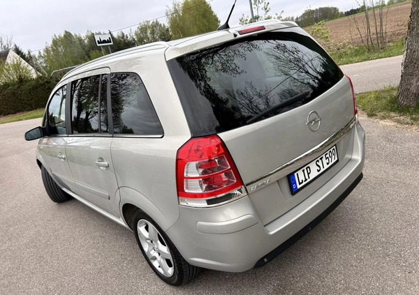 Opel Zafira cena 18900 przebieg: 234000, rok produkcji 2008 z Bystrzyca Kłodzka małe 497